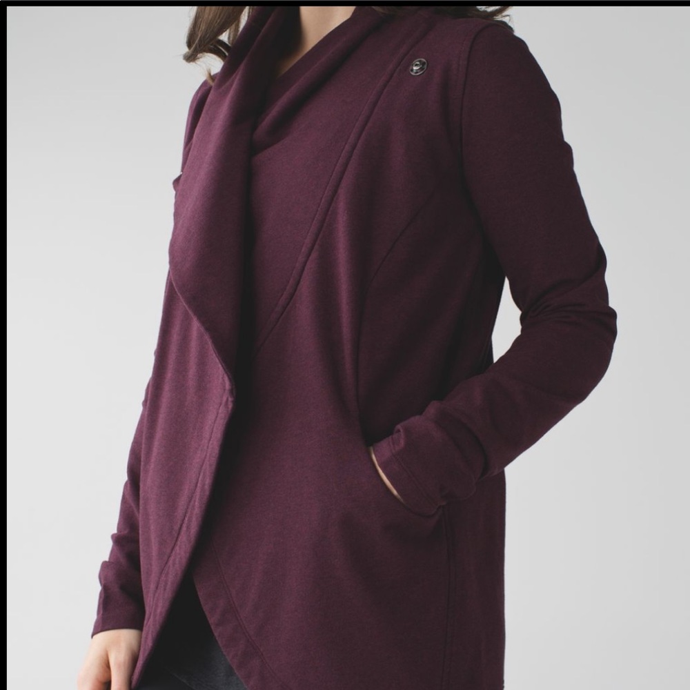 Lululemon wrap sweater EUC